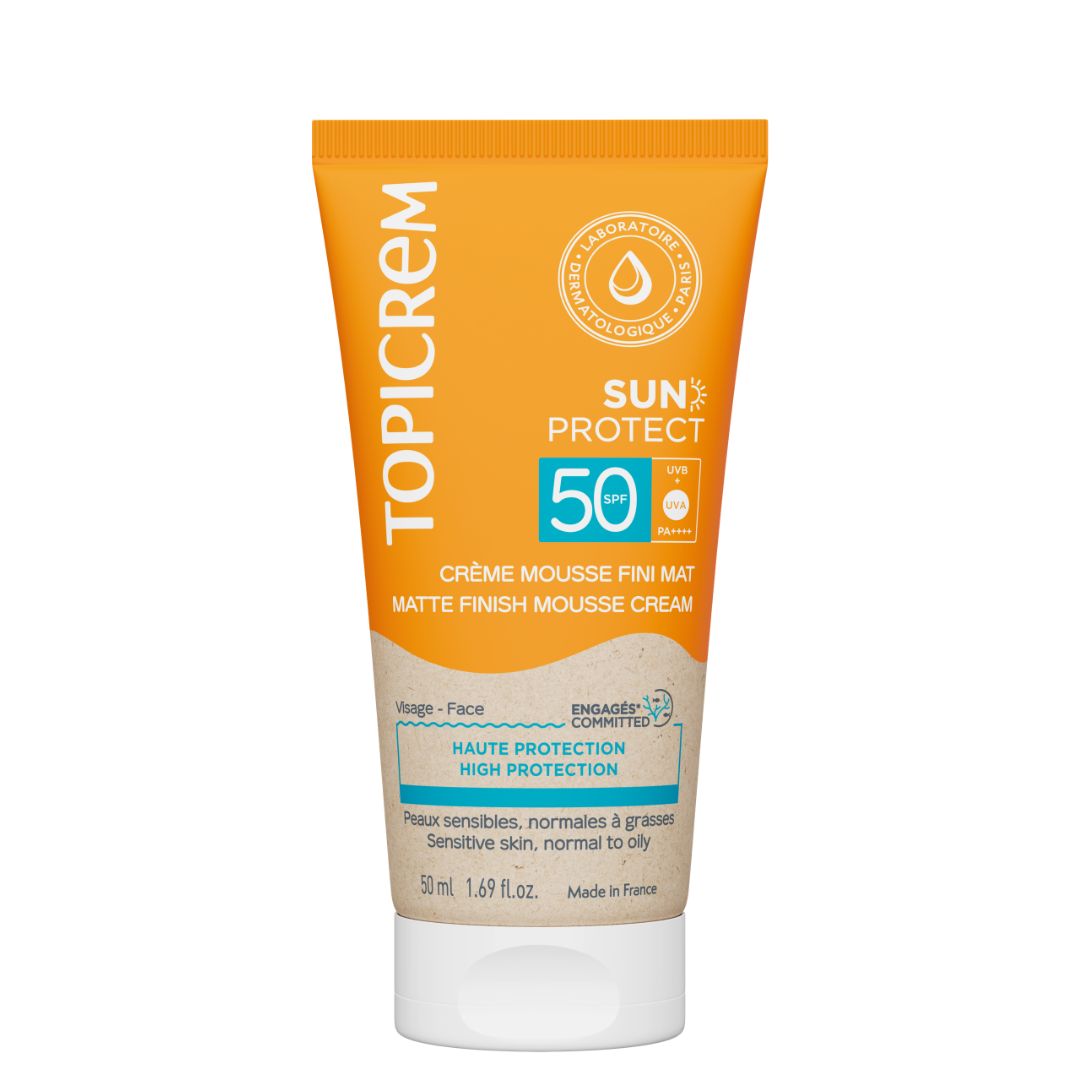 Mousse-Crema Acabado Mate SPF50 - SUN PROTECT 