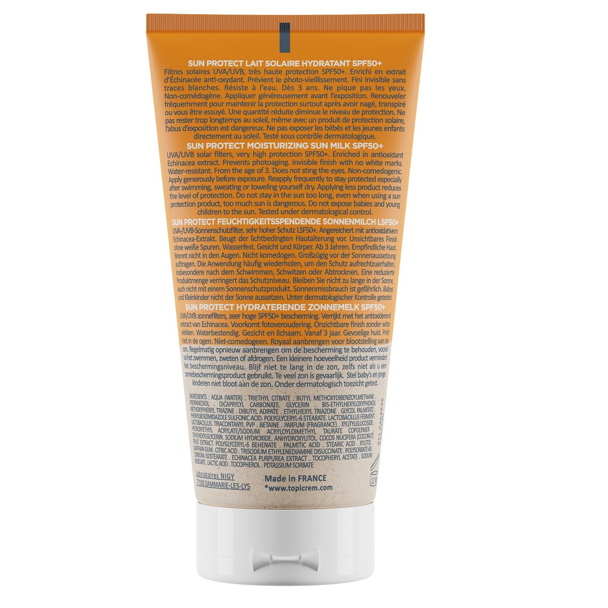 Leche Solar Hidratante SPF50+ - SUN PROTECT - Leche Solar Hidratante SPF50+