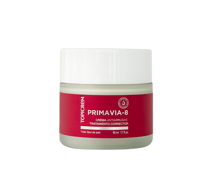 PRIMAVIA-8 Crema Antiarrugas - ANTIEDAD