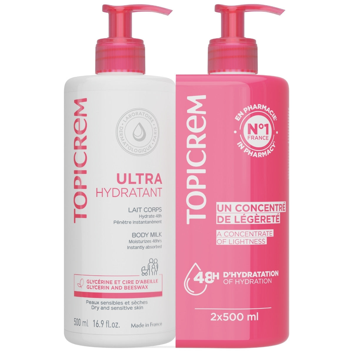 Pack Dúo Leche Corporal 2x500 ML - ULTRA-HIDRATANTE