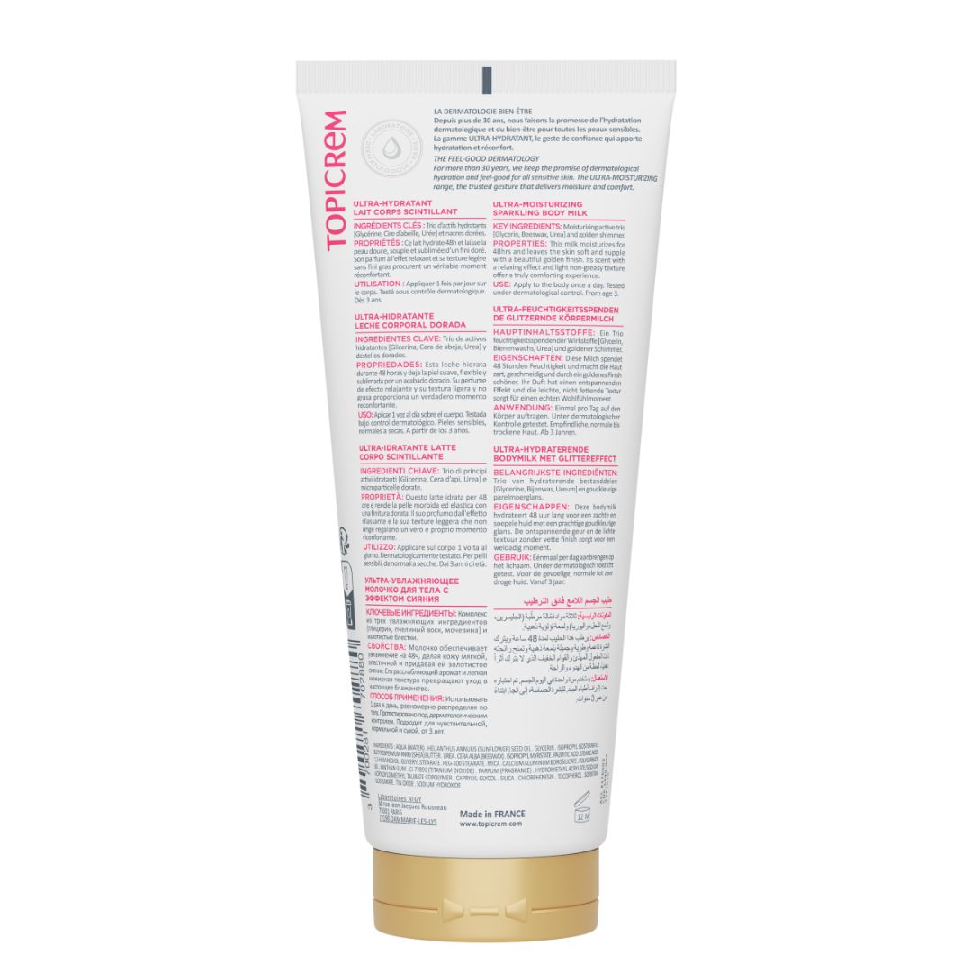 Leche Corporal Dorada - ULTRA-HIDRATANTE